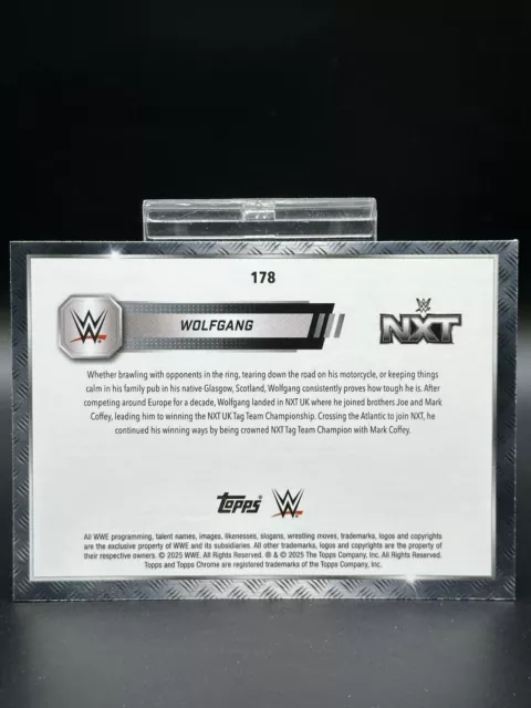 🔥WOLFGANG WWE NXT Topps Chrome 2025🔥 EUR 1,90 PicClick DE
