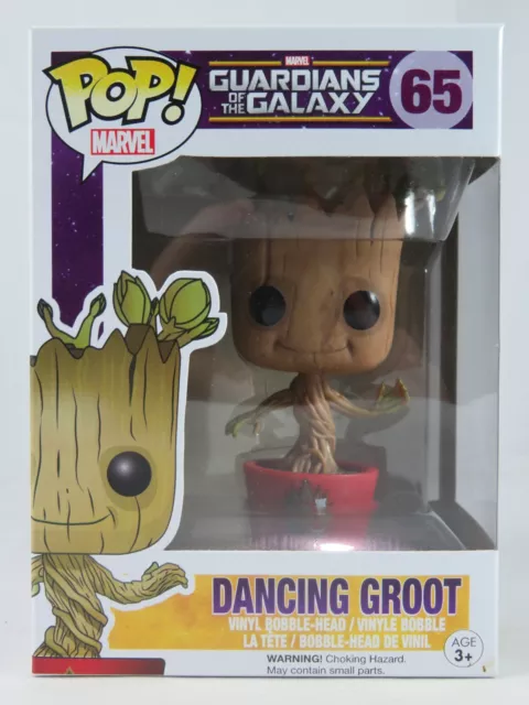 Funko POP! Vinyl Bobble Head Marvel: Guardians of the Galaxy Dancing Groot  Vinyl Collector Figure 65