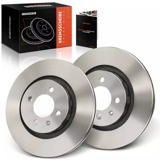 2x Brake Discs Front 280mm for VW Golf Passat B3/B4 Seat Cordoba Ibiza 535615301