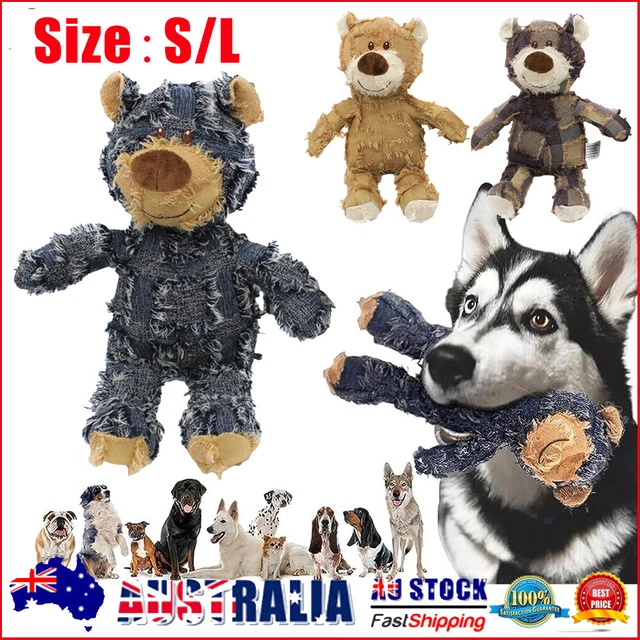 Extreme Bear Dog Toy Indestructible Robust Companion Chewers Chew Toys Training
