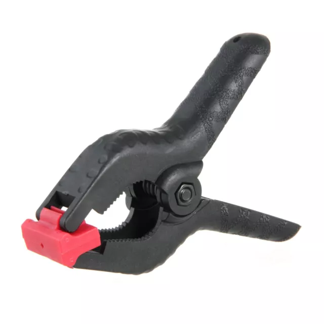 12 Pieces Wood Working Hand Held 4 inch Spring Clamps Set - 1.5 inch Jaw Opening