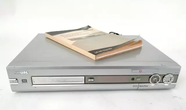 PHILIPS lettore DVD  Recorder mod. DVDR70/001 working condition con manuale-XXX