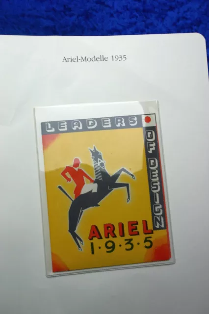 Ariel Red Hunter Square Four De Lux 1935 Prospekt (M1069) FAKSIMILE Arciv Verlag 3