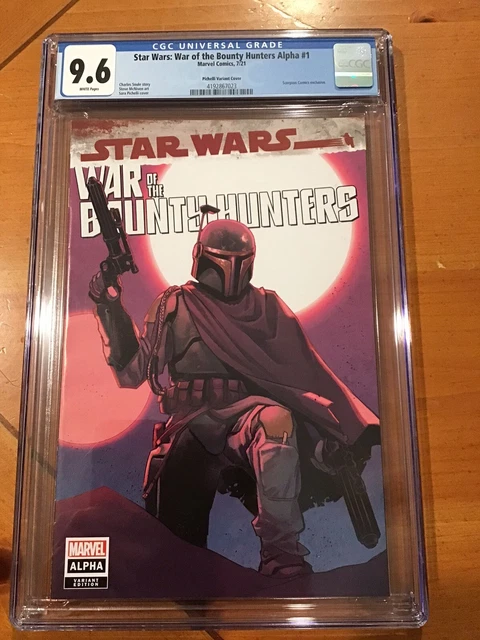 Star Wars: War Of The Bounty Hunters Alpha #1 9.6 Cgc Grade Cvr Aexclusive
