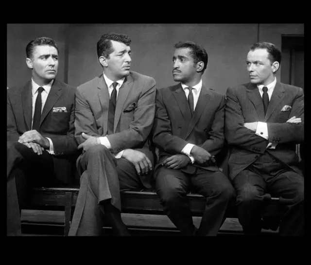 The Rat Pack PHOTO Frank Sinatra, Dean Martin, Sammy Davis Jr, Peter Lawford