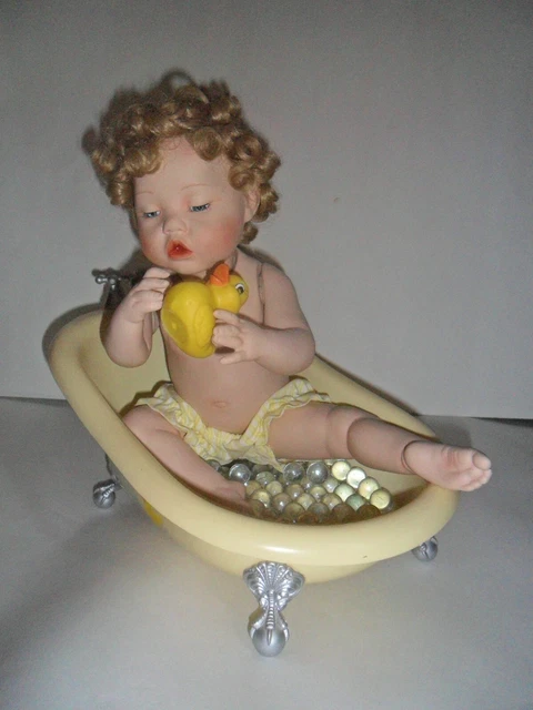 Ashton Drake Porcelain Doll “Clean as a Whistle” by Titus Tomescu
