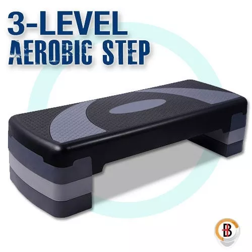 Aerobic Workout Home Gym Fitness Exercise 4 Block Bench Step Level Stepper