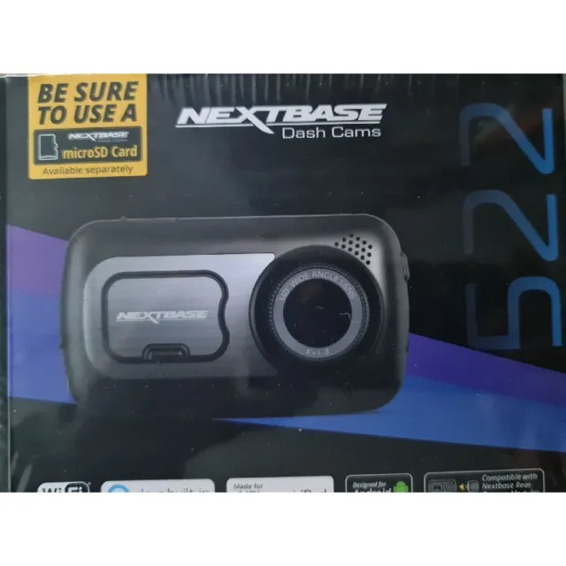 Nextbase 522GW  Dashcam Auto Full 1440p, 1080p / 60 FPS, 3 Zoll HD Touchscreen