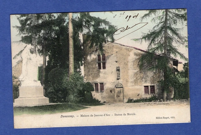 Cc / postcard - CPA / Domremy Maison Jeanne d'Arc seal Greux Vosges // 88
