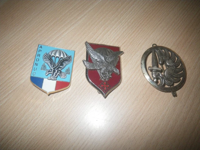 Lot De 3 Insignes Et Décorations De Guerre – Période 1914-1918 – Croix De Guerre – France