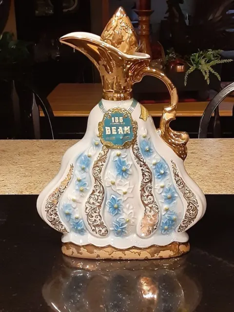 Vintage 1970 Jim Beam 155 Month Regal China Decanter