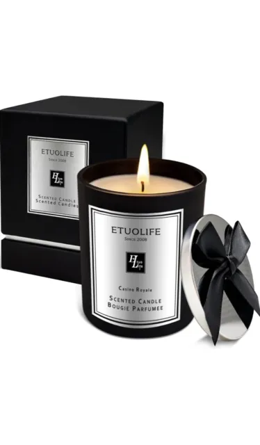 Candles Gift Luxury Scented Candle - Lemon Grass - (68 hours) -FREE NEXT DAY✅