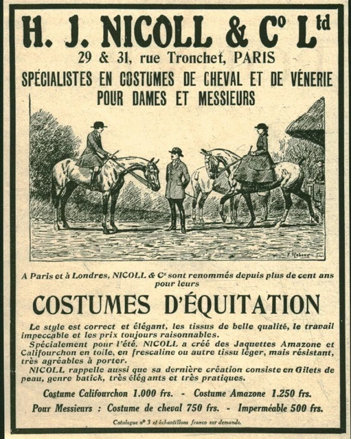 Publicité ancienne la Suède pittoresque jeunes filles 1908 issue