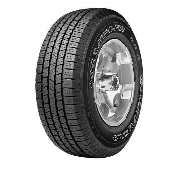(1) - New 255/75R17 Goodyear Wrangler SR-A OWL #183107418 (Closeout Old Stock)