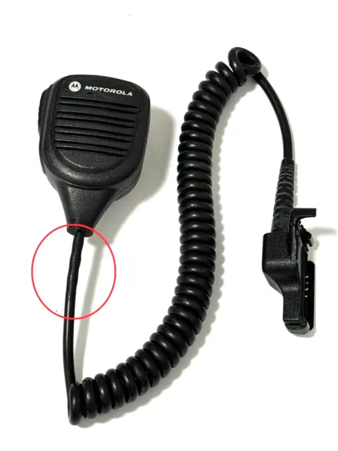 Motorola PMMN4038A Remote Speaker Radio Microphone