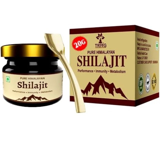 3X PURE ORIGINAL Himalayan Shilajit/Shilajeet Resin 100% Natural Resin ...
