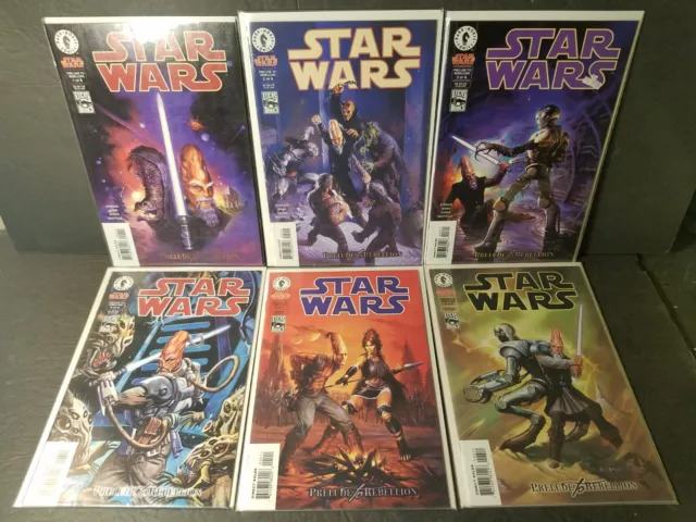 Star Wars Republic 1-6 lot / set Prelude to Rebellion VF / NM Dark Horse comics