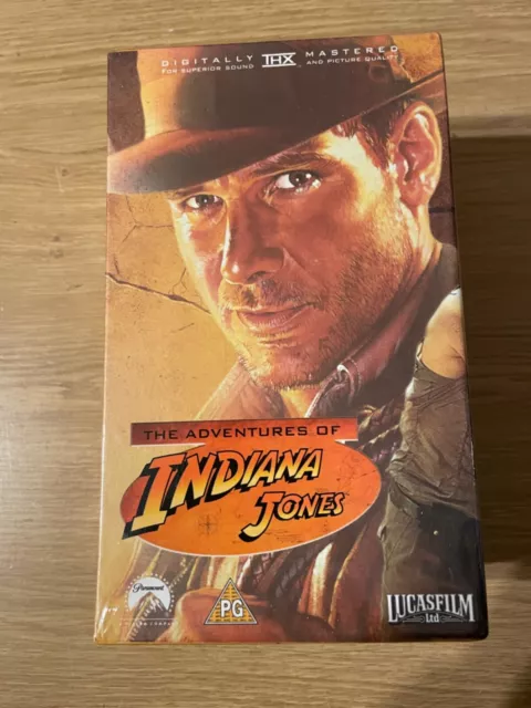 The Adventures Of Indiana Jones VHS 1, 2 & 3 Boxset Sealed completely and New