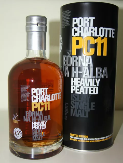 Port Charlotte PC11 59,5% limited edition EORNA NA H-ALBA 0.7L 12000 Flaschen 25