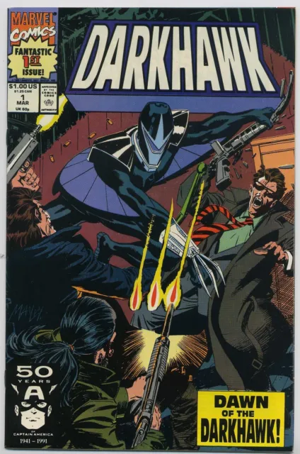 Darkhawk 1 NM/M 1991 Marvel Comics Origin & 1st App Mike Manley