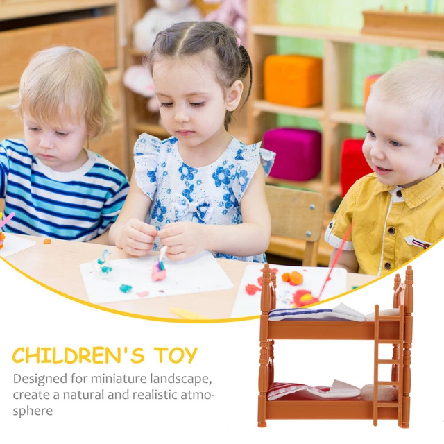 3 PCS HOUSE Crotters Mattress Bed Bunk Beds Mini Child Baby £14.29