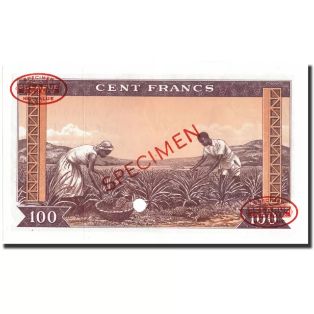 [#213860] Billet, Guinea, 100 Francs, 1960, 1960-03-01, Specimen TDLR, KM:13s, N 2