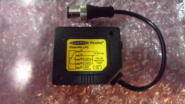 Neuf Banner PD49VP6LLPQ Picodot Pd Capteur 67001