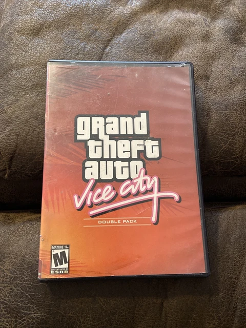 Jeu PC GTA Double Pack (III + Vice City) - Version FR Complète - Bon état