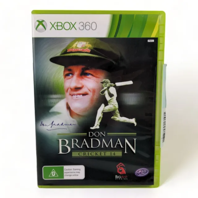 Don Bradman Cricket 14 - Microsoft Xbox 360 PAL - Complete