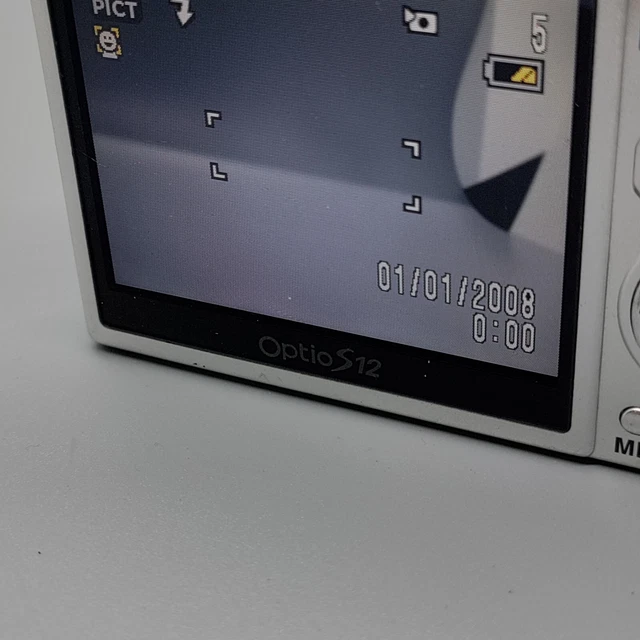 Pentax Optio S12 12,0 megapixel fotocamera digitale compatta argento testato 7