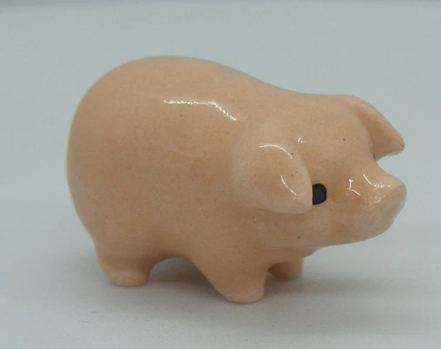 Hagen-Renaker Miniature Ceramic Animal Figure Brother Pig 370 Hagen-Renaker Miniature Ceramic Animal Figure Brother Pig 370