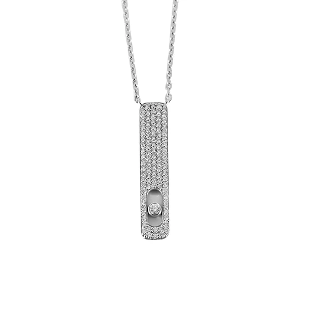Collier Mangalsutra En Or 18K Jaune Avec 1 Carat De Diamants Ronds - Parfait Pour Mariage Ou Cadeau D'amour