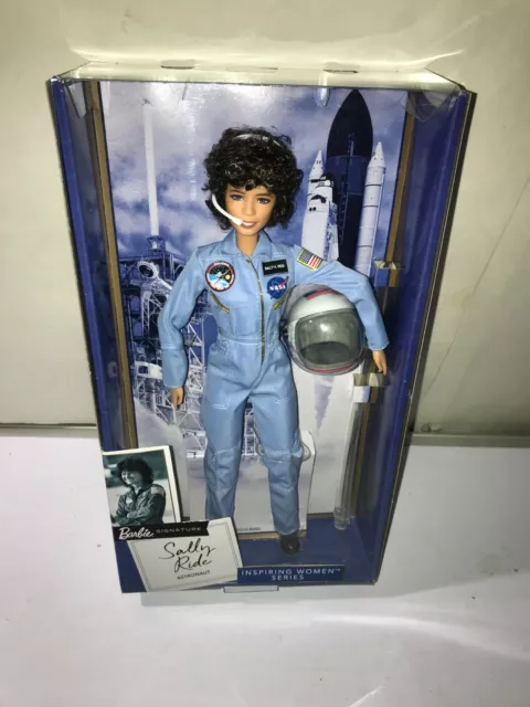 MATTEL Sally Ride Barbie Inspiring Women Series Limited MINTY NEW