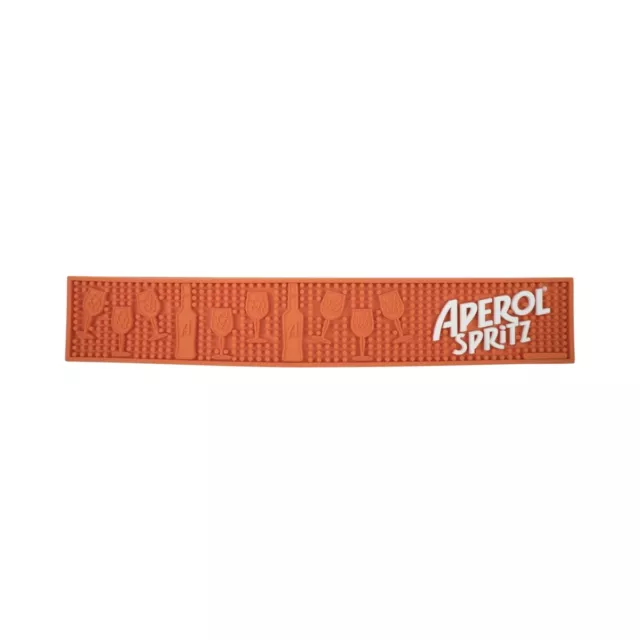 Aperol Spritz Barmatte Abtropfmatte Gummi Antirutsch Runner Gläser Gastro Bar