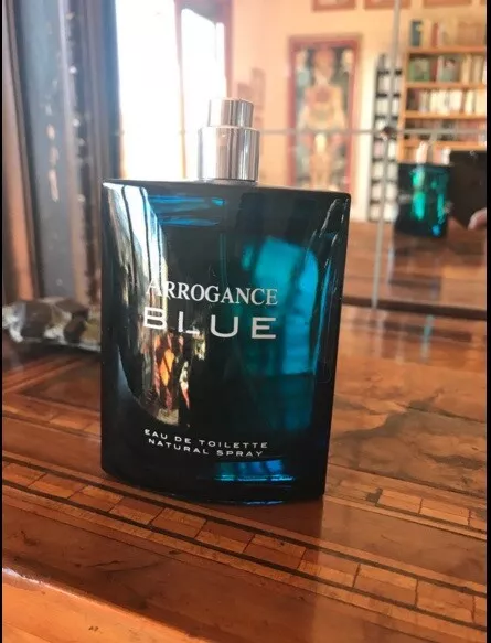 Bargain! Arrogance Blue EDT 100 ml by The First Used/Usato