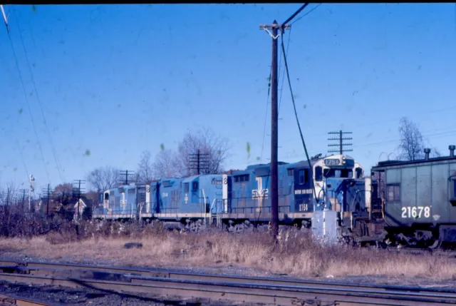 Boston & Maine (B&M) WB Freight Entering Mechanicville R