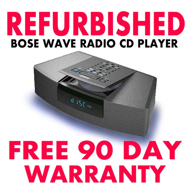 REFURBISHED BOSE WAVE Radio AM/FM CD Player Model AWRC1G Graphite VERY