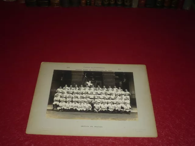 [Coll. Jean DOMARD SPORTS] GYMNASTIQUE SUISSE SUPERBE PHOTO SSGP PARIS 1913 Rare