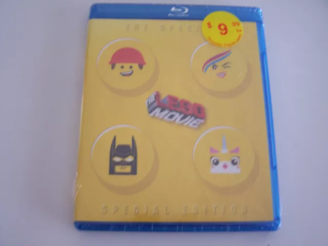 The Lego Movie Special Edition (Blu-ray/DVD, 3-Disc Set, 2014) BRAND NEW SEALED!