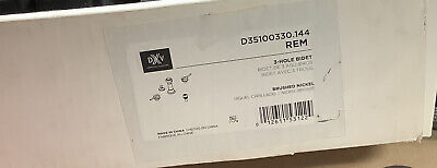 DXV American Standard REM 3 orificios bidé níquel cepillado D35100330.144 5C1