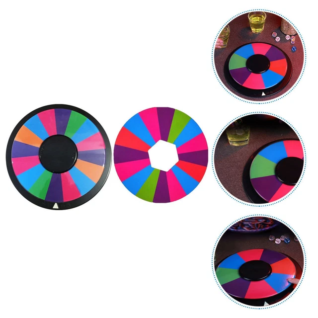 Juego tocadiscos rueda de precio de color editable rueda ganadora