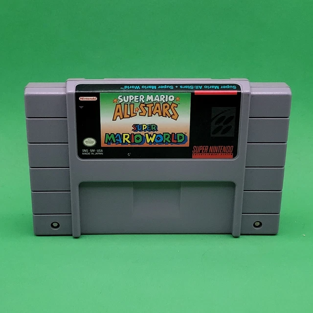 SUPER MARIO ALL-STARS + Super Mario World (Super Nintendo Entertainment ...
