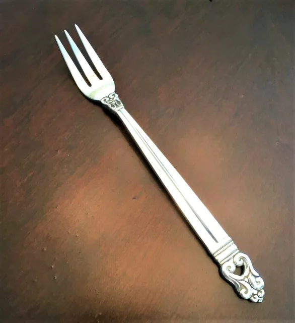 BEATIFUL Japanese Sterling Silver "Royal Danish" Miyata Serving Lemon Olive Fork