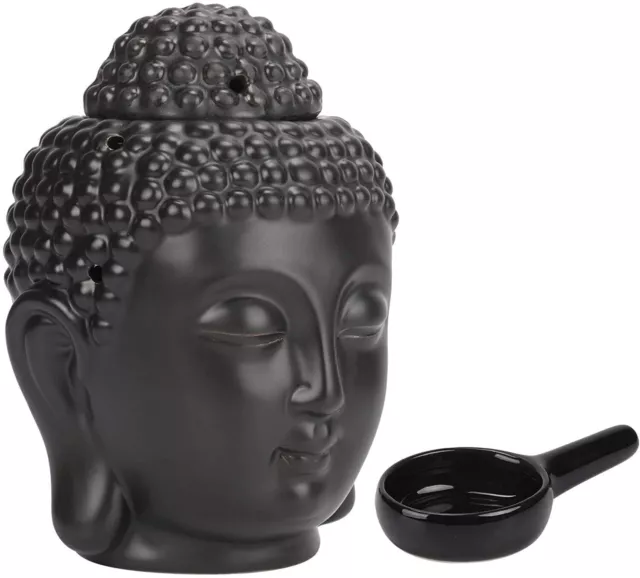 Thai Buddha Oil Burner Wax Melts Ornament Spa Ceramic Candle Holder Warmer 2