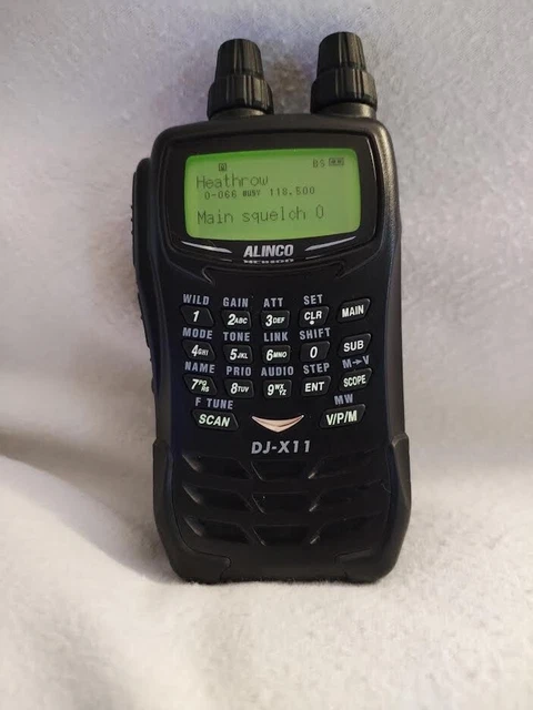 Alinco ALINCO DJ-X11 Wide Band Radio Communications Receiver Scanner DJ-X11E