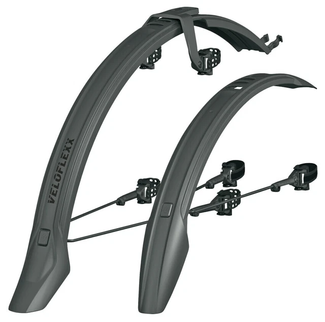 SKS Schutzblechset VeloFlexx 55 26-28 Zoll max. 2.1 Zoll Reifenbreite schwarz