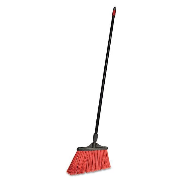 O-Cedar® Commercial MaxiStrong Angle Broom, Polypropylene Bristle 072627064208