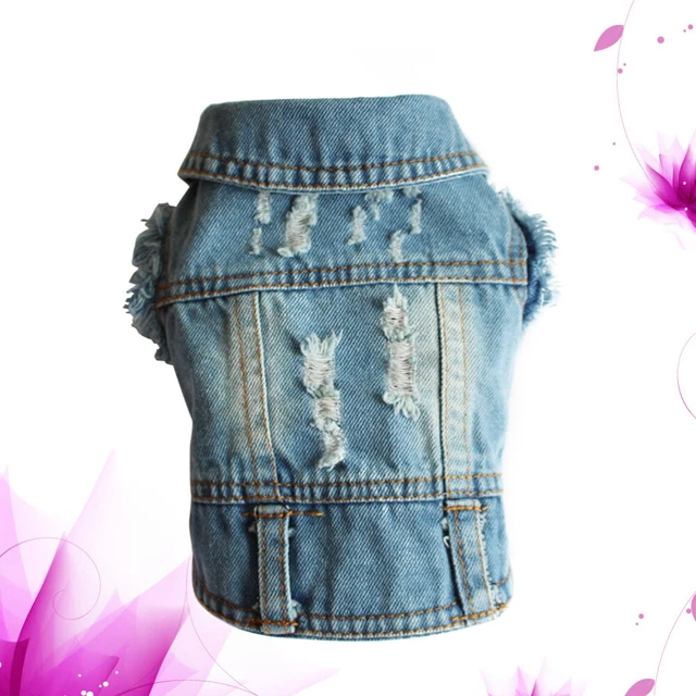 Vêtements Pour Chien Gilets De Chien En Denim
