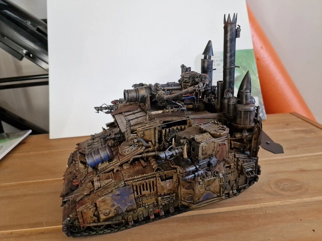 HUGE ORKS BATTLE Tank Conversion Warhammer 40k 30k EUR 145,62 - PicClick FR