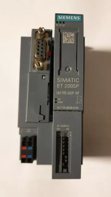 Siemens Simatic S7 ET200 SP 6ES7155-6BU00-0CN0 + Stecker 6ES7972-0BB70-0XA0